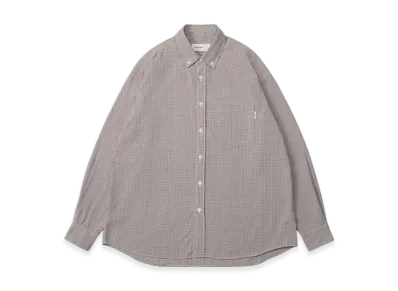 everyone Tattersall Check Button Down Shirt "Pink"