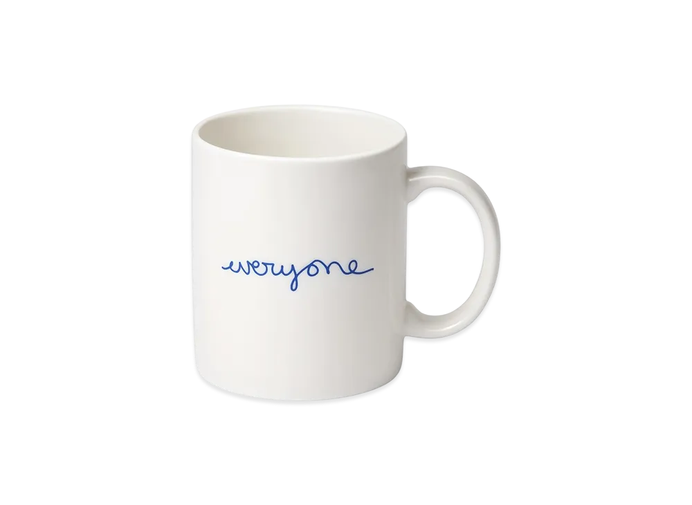 everyone J.30000 Rooftop Logo Mug "White"