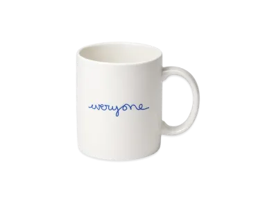 everyone J.30000 Rooftop Logo Mug "White"
