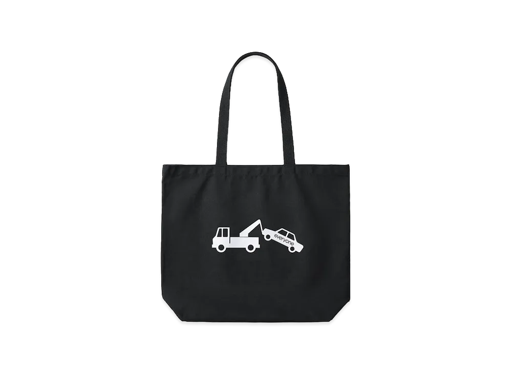 everyone Wrecker Canvas Tote "Black"