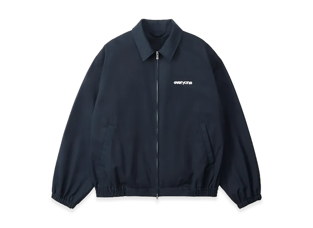 everyone Cotton Drizzler Jacket "Navy/White"