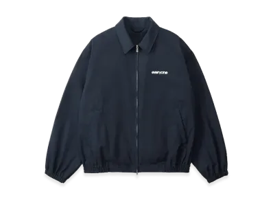everyone Cotton Drizzler Jacket "Navy/White"