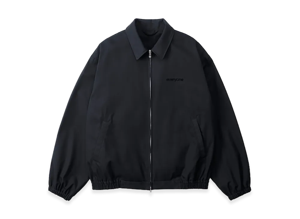 everyone Cotton Drizzler Jacket "Black/Black"