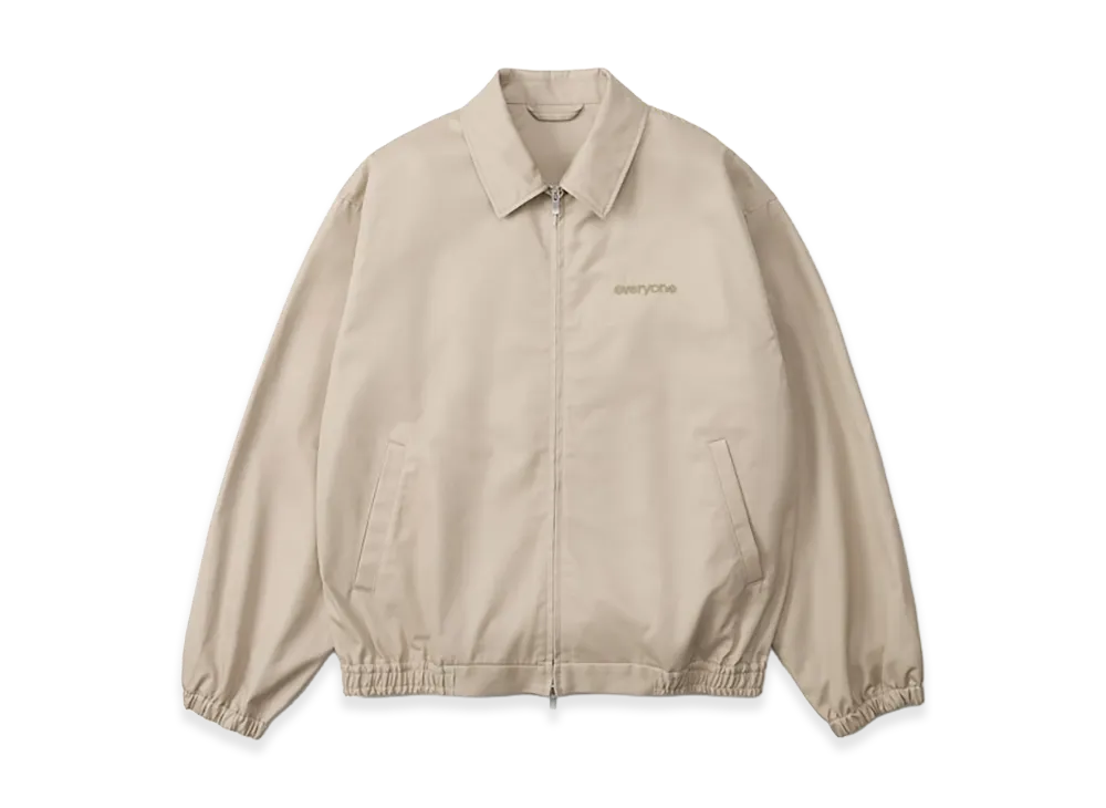 everyone Cotton Drizzler Jacket "Beige/Beige"