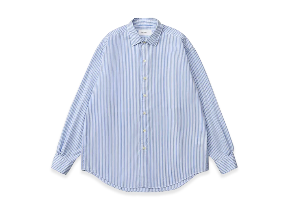 everyone Wide Spread Collar Shirt "Stripe"