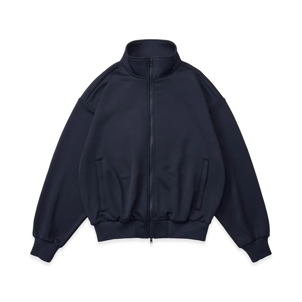 everyone Polyester Terry Track Jacket "Navy"