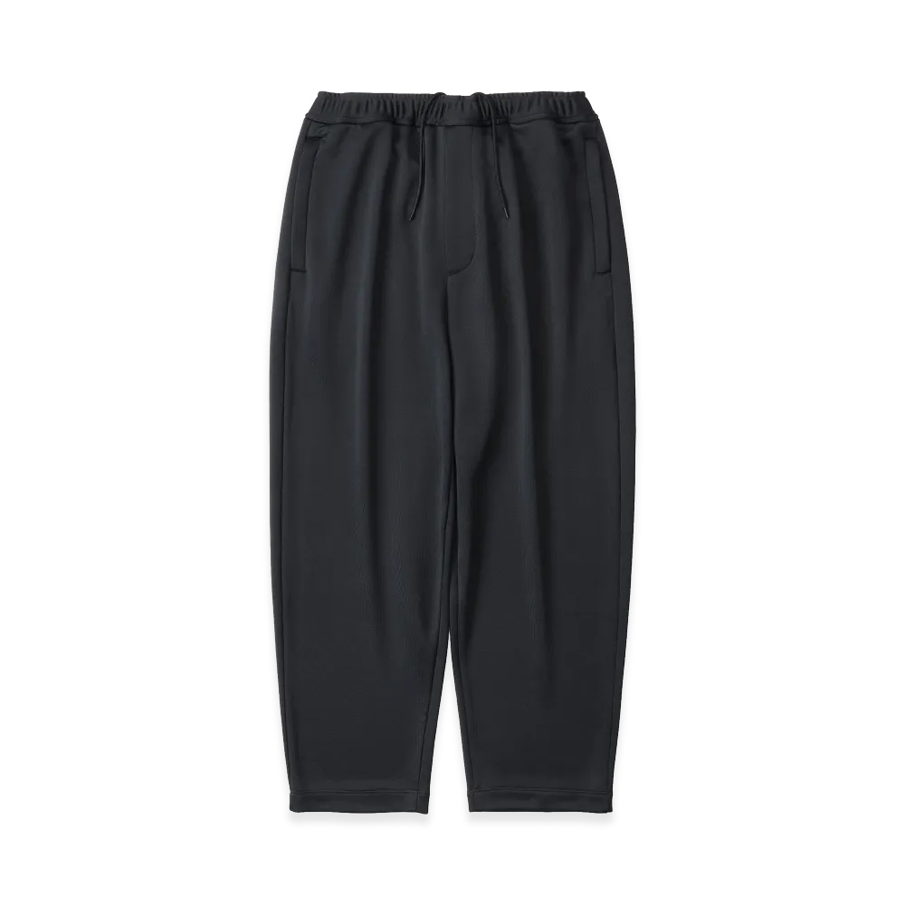 everyone Polyester Terry Track Pants "Black"