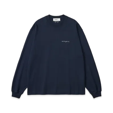 everyone J.30000 Rooftop Logo Long Sleeve Tee "Navy"