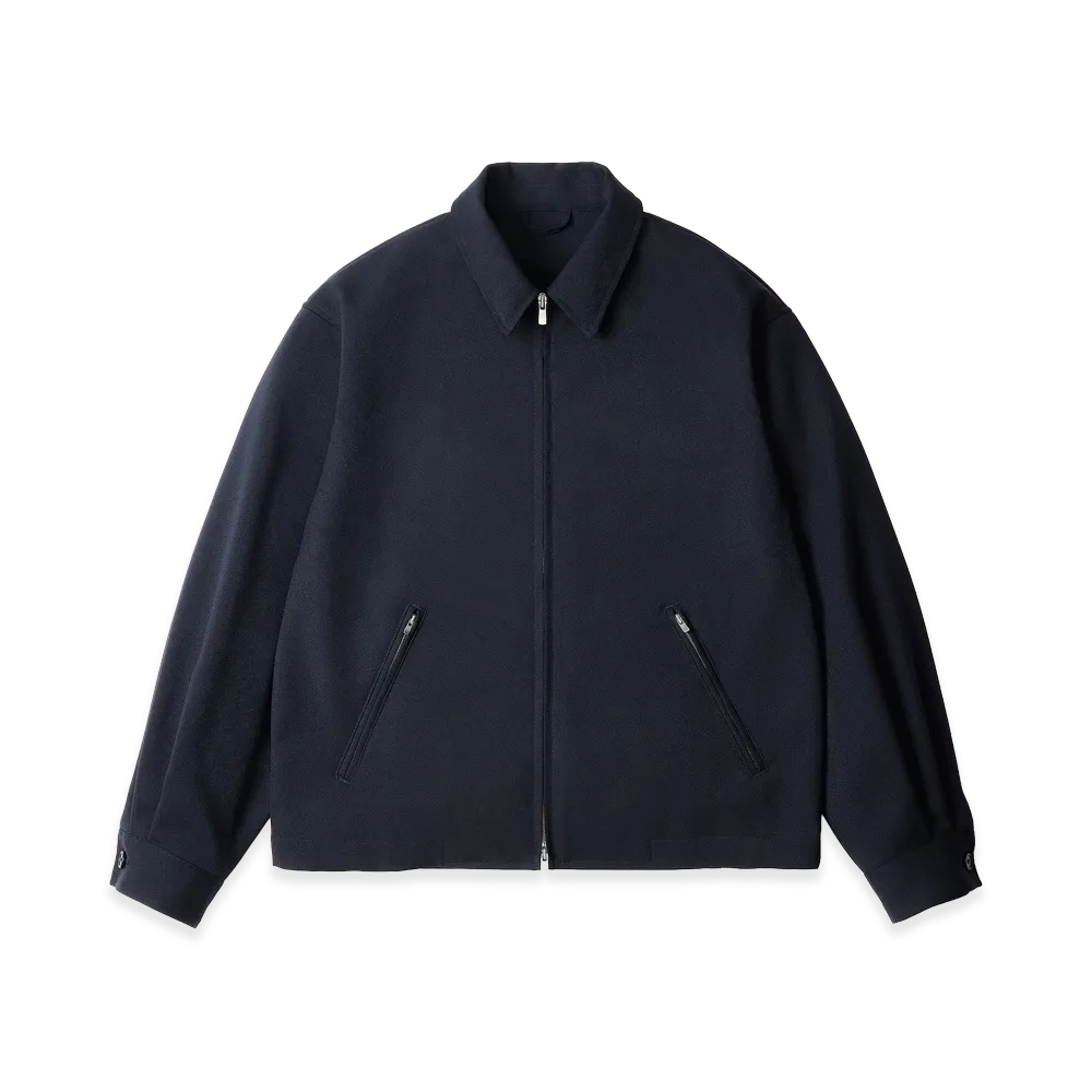 everyone Polyester Twill Work Jacket "Navy"