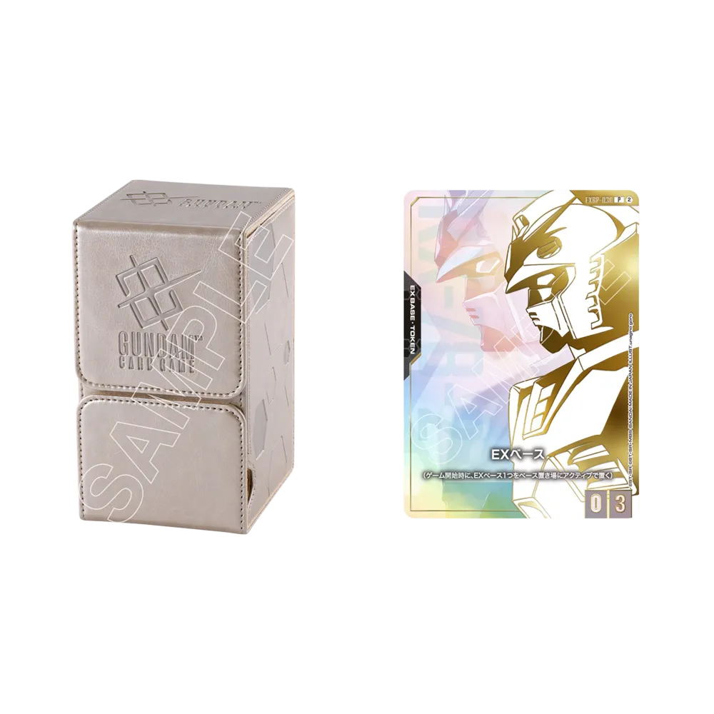 GUNDAM CARD GAME Card Case Set with Dice Case [EVX09]