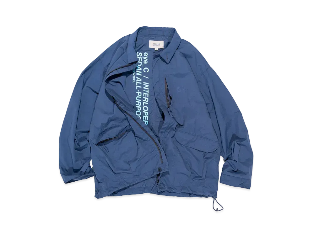 eye_C x Sedan All Purpose Big Light Jacket "Blue"