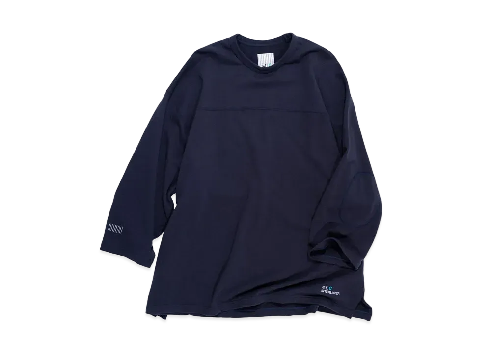 eye_C x S.F.C Football L/S Tee "Navy"