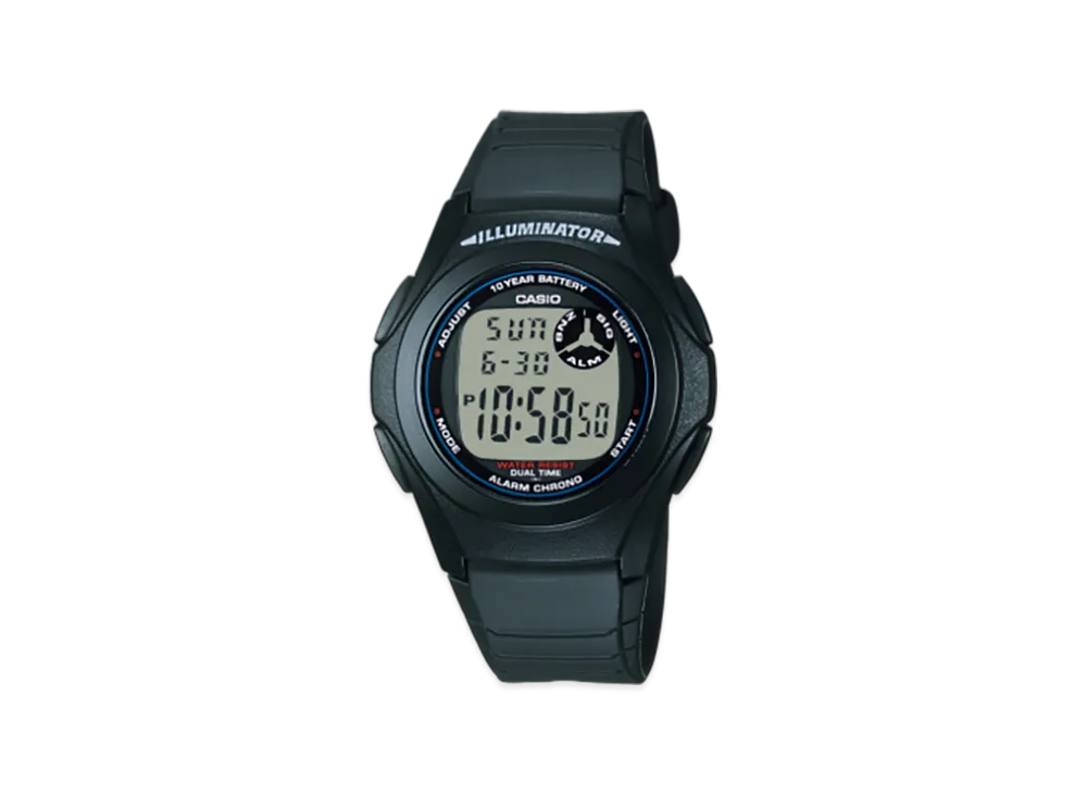 Casio Collection F-200W-1AJH "Black"