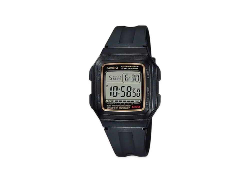 Casio Collection F-201WA-9AJH "Black"