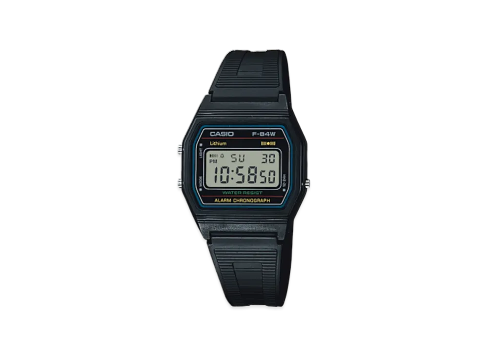 Casio Collection F-84W-1QJH "Black"