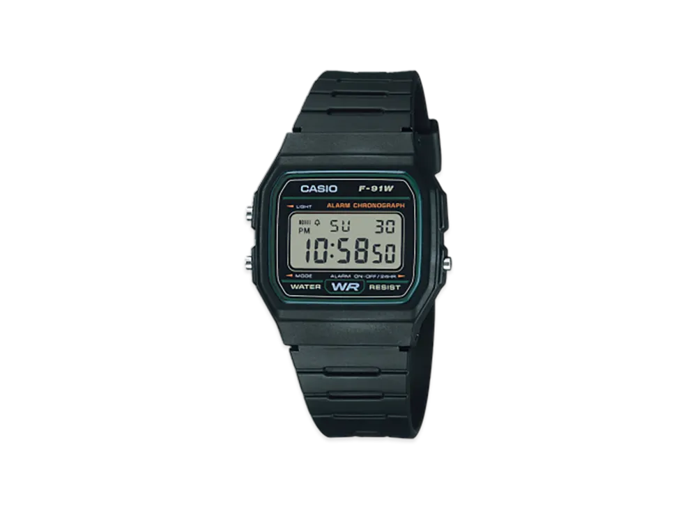 Casio Collection F-91W-3JH "Black"