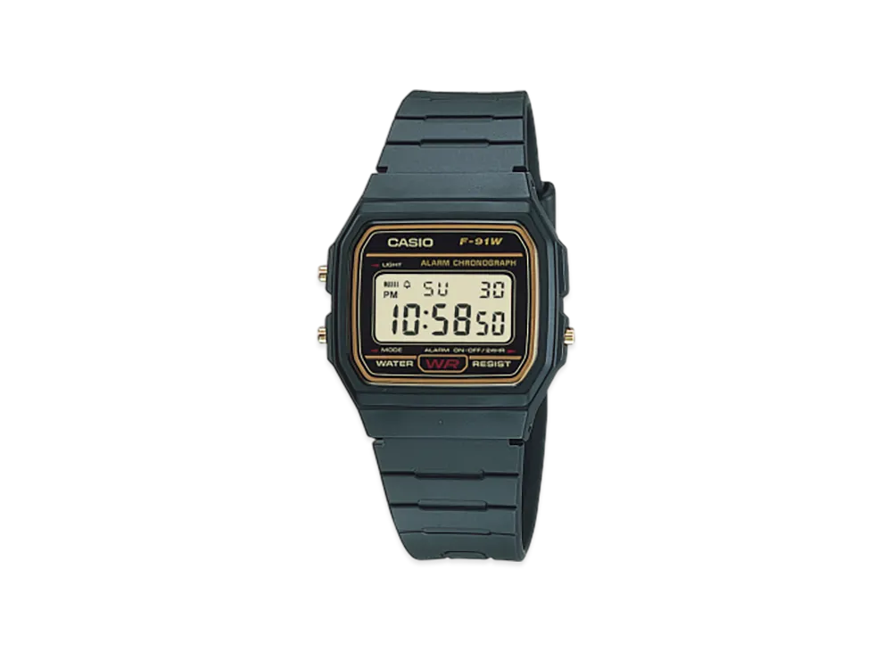 Casio Collection F-91WG-9QJH "Black"