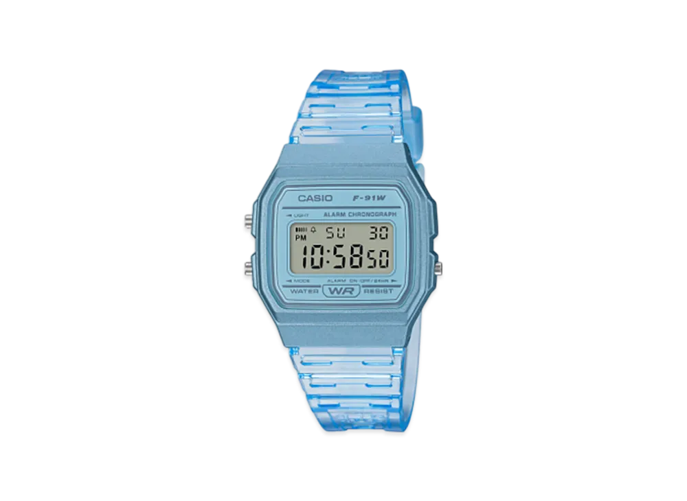 Casio Collection F-91WS-2JH "Light Blue"