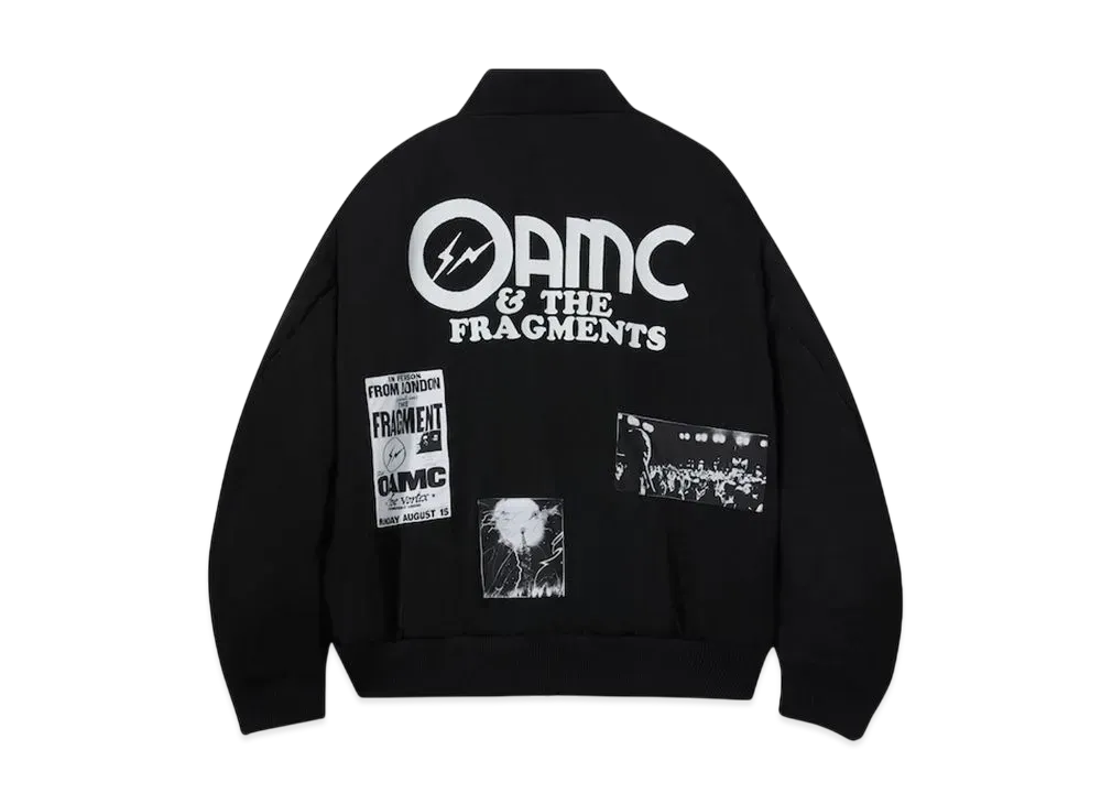 OAMC x FRAGMENT Bomber Jacket "Black"