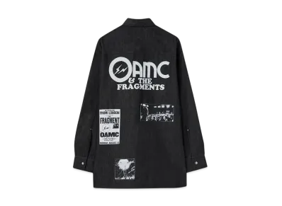 OAMC x FRAGMENT Over Shirts "Black"