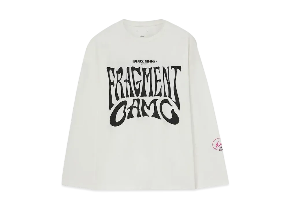 OAMC x FRAGMENT LS Tee "Off White"
