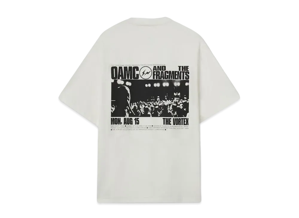 OAMC x FRAGMENT SS Tee "Off White"