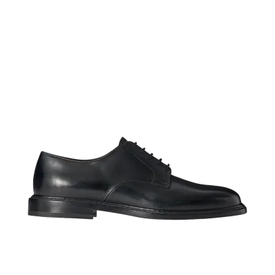 The Row Baxter Lace-Up Shoes "Black"