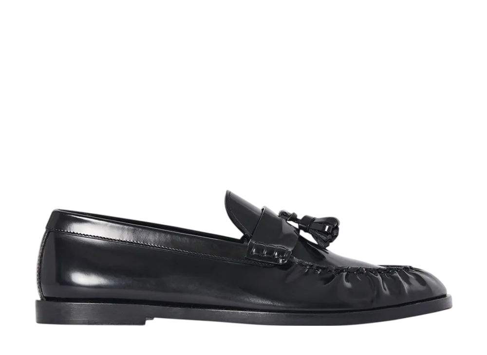 The Row Loafer in Leather "Black"