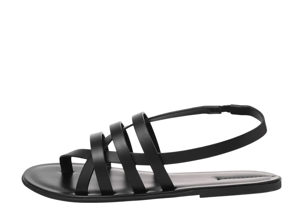The Row Women's Line Sandals "Black"