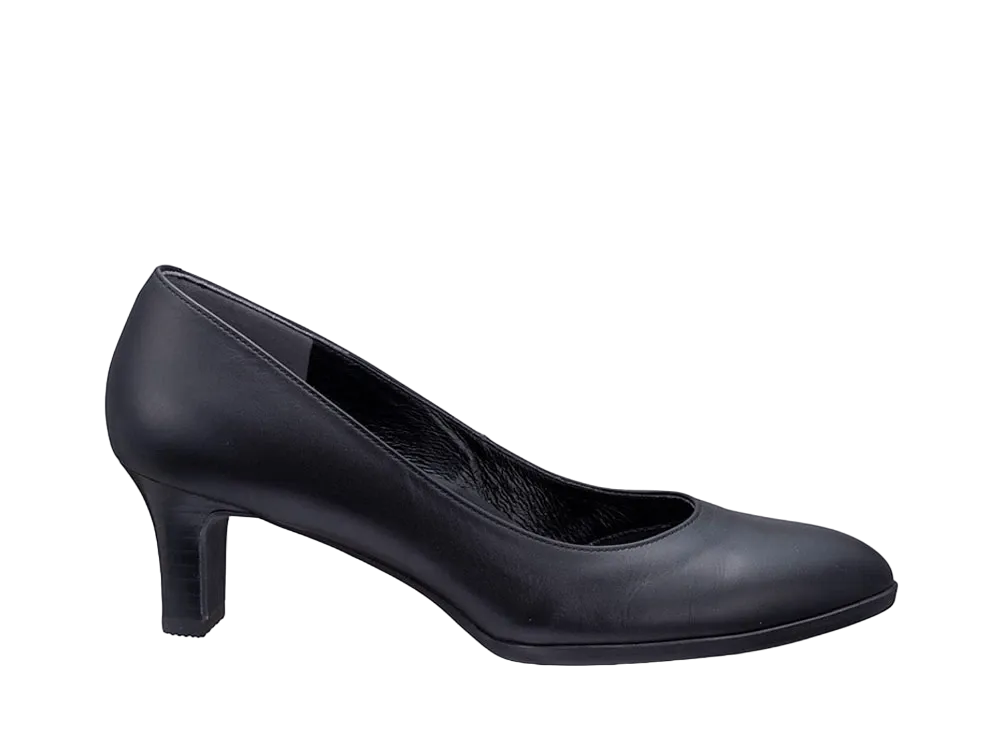 REGAL Women's Plain Pumps Calf Leather "Black" F14JAEC