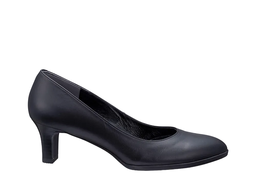 REGAL Women's Plain Pumps Calf Leather "Black" F14JAED