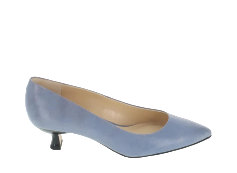 REGAL Women's Plain Pumps Sheep Leather "Blue" F14QBD_S