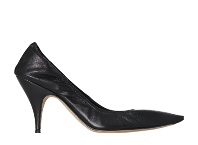 The Row Women's Liisa Pump in Leather "Black"