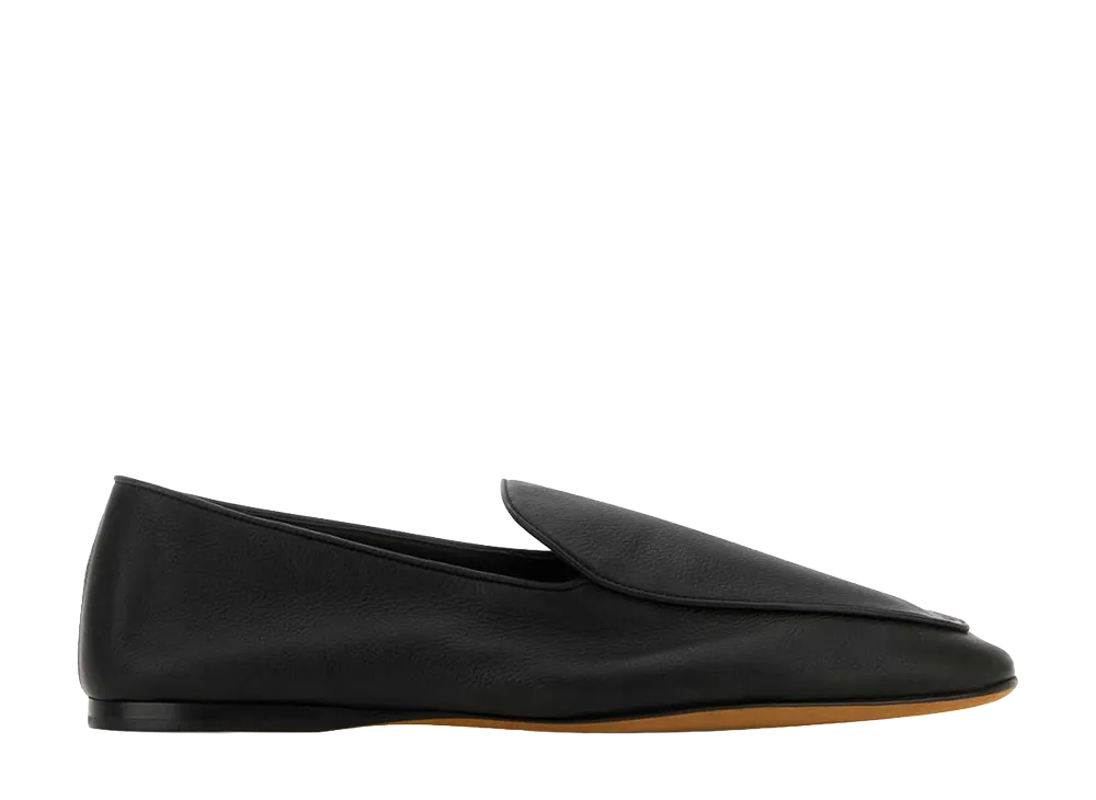 The Row Women's Leather Awar Loafers "Black"