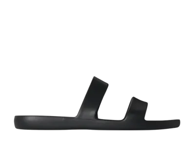 The Row Women's Foam Sandal in Rubber "Black"