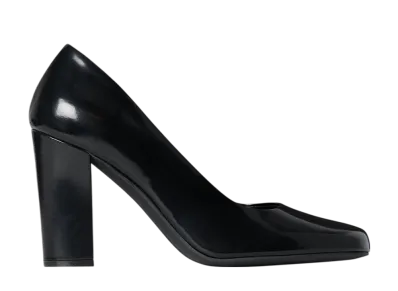 The Row Women's Penelope High Pump in Leather "Black"