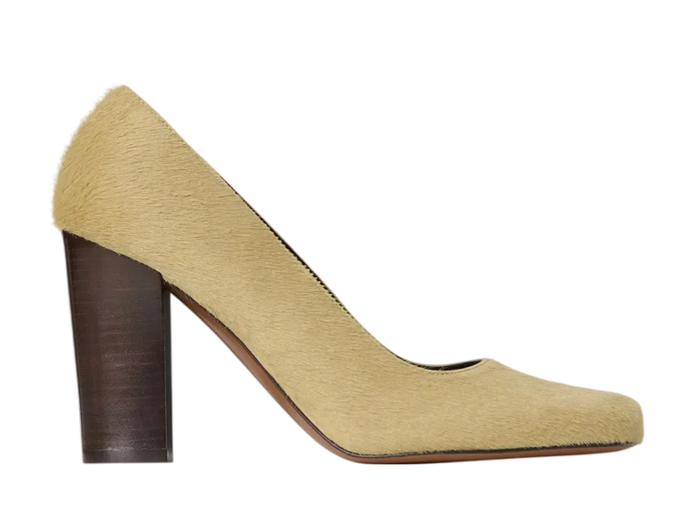 The Row Women's Penelope High Pump in Pony "Iron Grey"