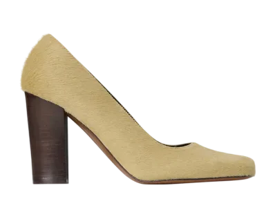 The Row Women's Penelope High Pump in Pony "Iron Grey"