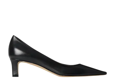 The Row Women's Carla Pump 45 in Leather "Black"
