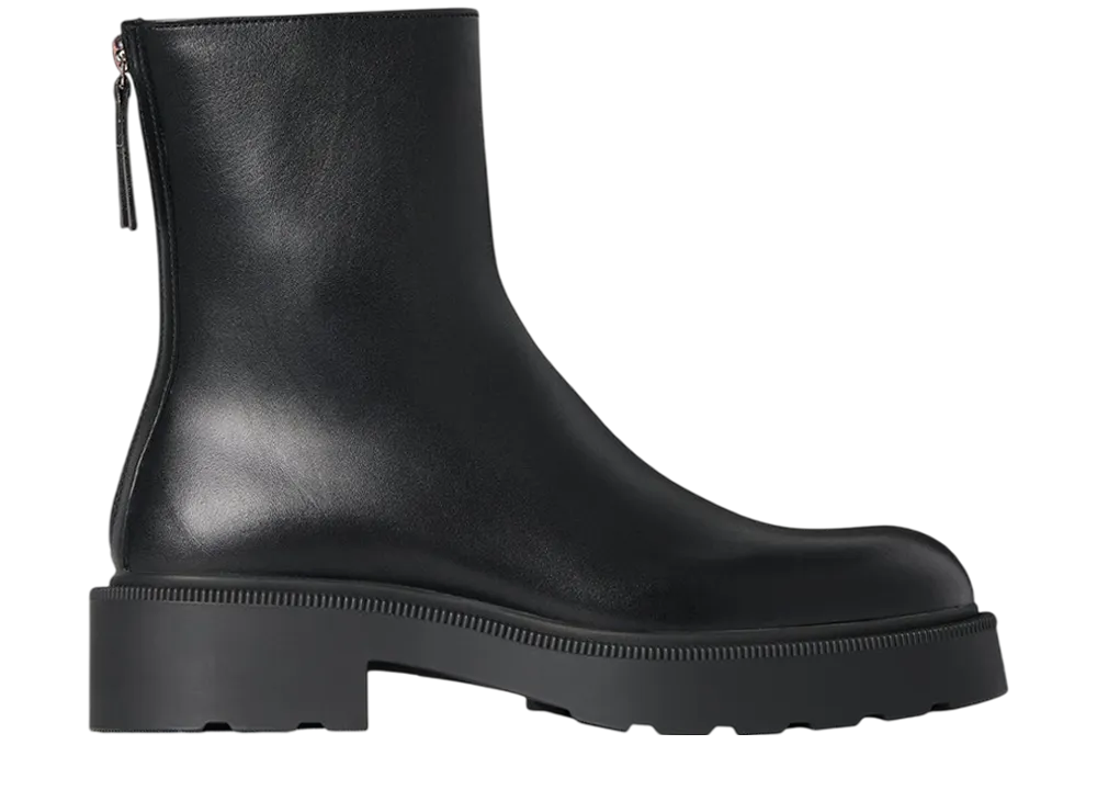The Row Women's Nobilis Fast Boot in Leather "Black"