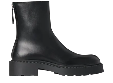 The Row Women's Nobilis Fast Boot in Leather "Black"