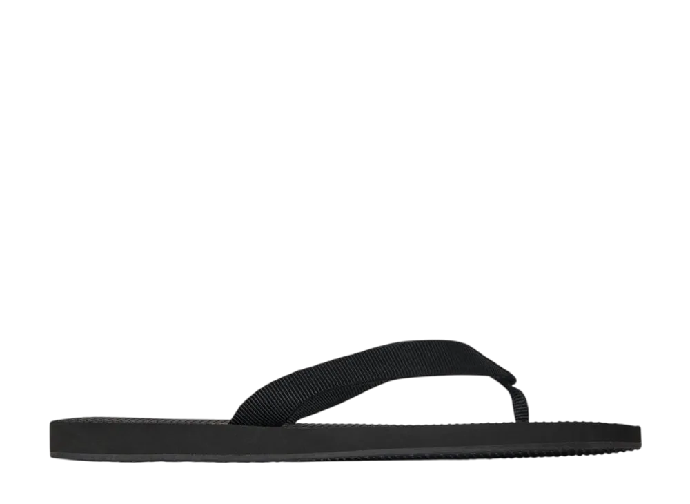 The Row Dune Classic Sandal in Rubber "Black"