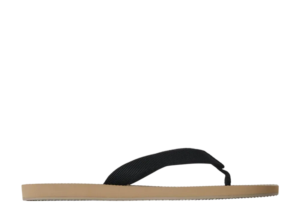 The Row Dune Classic Sandal in Rubber "Iron Grey"