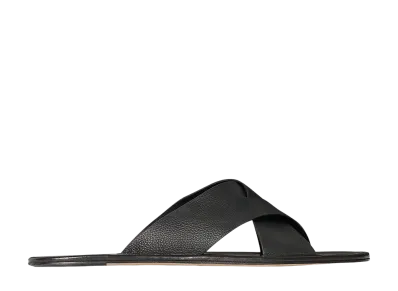 The Row Malick Cross Sandal "Black"