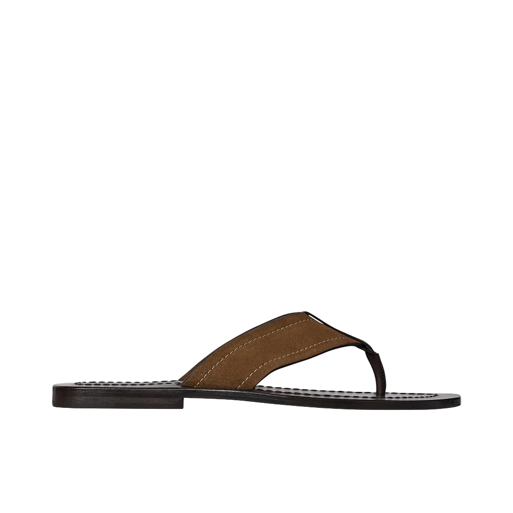 The Row Dan Flip Flops "Cigar"