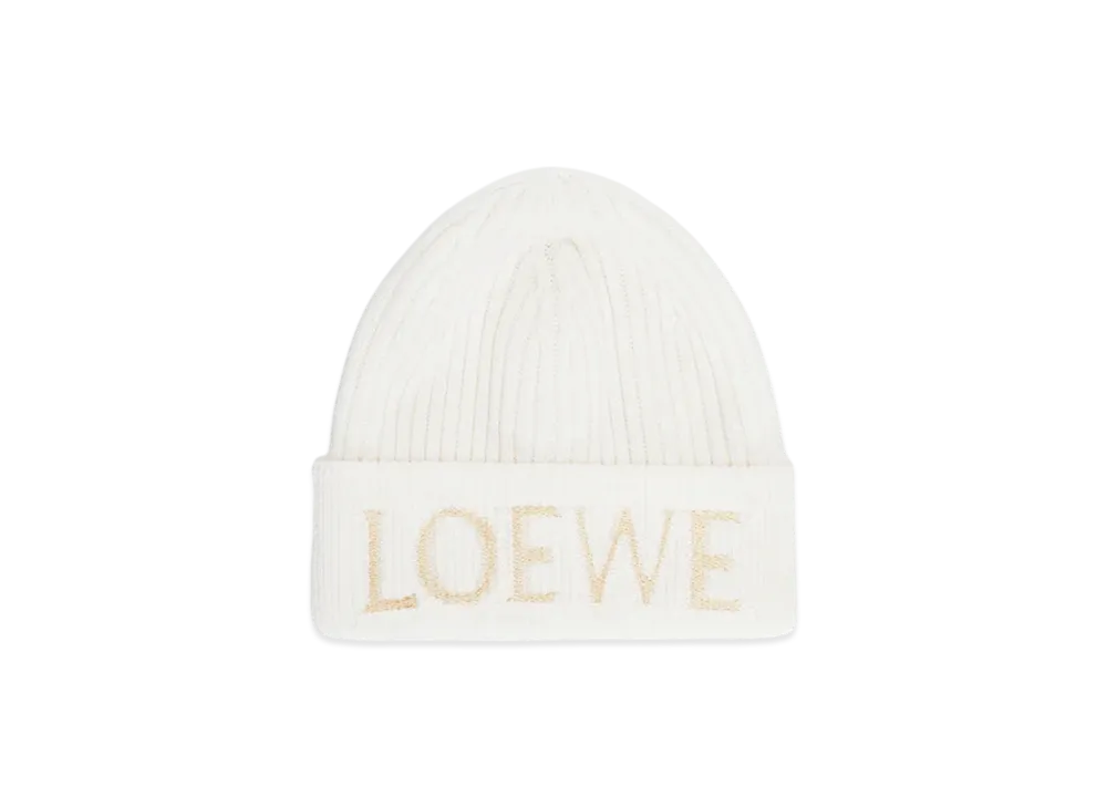 LOEWE Beanie "White"
