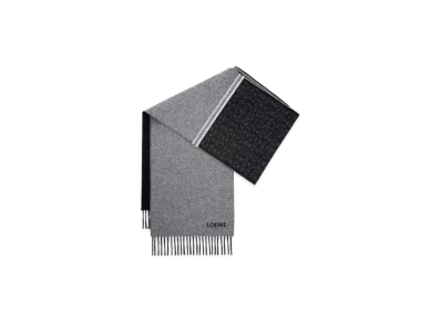 LOEWE Scarf "Black/Grey"
