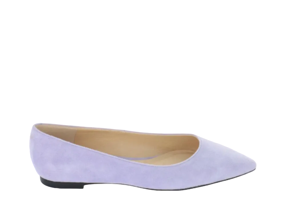 REGAL Women's Plain Pumps Goat Leather Suede "Lavender" F73NBJ_S