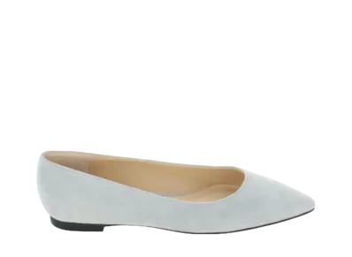 REGAL Women's Plain Pumps Goat Leather Suede "Light Blue" F73NBJ_S