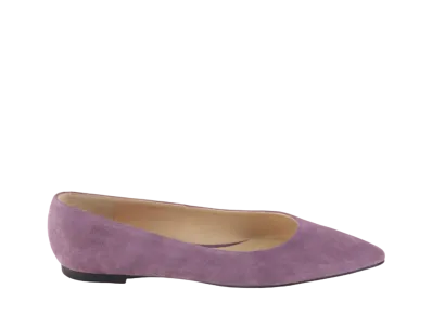 REGAL Women's Plain Pumps Goat Leather Suede "Purple" F73NBJ_S